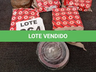 LOTE 264 - 08 - ROLAMENTOS PINHAO MBB1519 1513 REDUZIDO 521618 MARCA FAG (NO ESTADO, NÃO SABEMOS SE FUNCIONA. LEILÃO NÃO TEM GARANTIA E NEM DEVOLUÇÃO, SUJEITO A POSSÍVEIS AVARIAS VISÍVEIS/OCULTAS E/OU AUSÊNCIA DE COMPONENTES)
