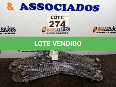 LOTE 274 - 04 - BANDEJAS DE SUSPENSÃO - NAKATA - NBJ6012DP (NO ESTADO, NÃO SABEMOS SE FUNCIONA. LEILÃO NÃO TEM GARANTIA E NEM DEVOLUÇÃO, SUJEITO A POSSÍVEIS AVARIAS VISÍVEIS/OCULTAS E/OU AUSÊNCIA DE COMPONENTES)