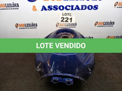 LOTE 221 - 01 - TANQUE DE COMBUSTÍVEL HONDA CB 250 TWISTER (NO ESTADO, NÃO SABEMOS SE FUNCIONA. LEILÃO NÃO TEM GARANTIA E NEM DEVOLUÇÃO, SUJEITO A POSSÍVEIS AVARIAS VISÍVEIS/OCULTAS E/OU AUSÊNCIA DE COMPONENTES)