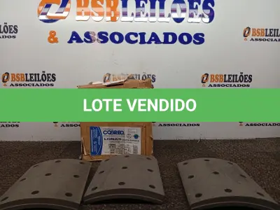 LOTE 272 - 01 - LONA DE FREIO - COBREQ - 0472T (NO ESTADO, NÃO SABEMOS SE FUNCIONA. LEILÃO NÃO TEM GARANTIA E NEM DEVOLUÇÃO, SUJEITO A POSSÍVEIS AVARIAS VISÍVEIS/OCULTAS E/OU AUSÊNCIA DE COMPONENTES)