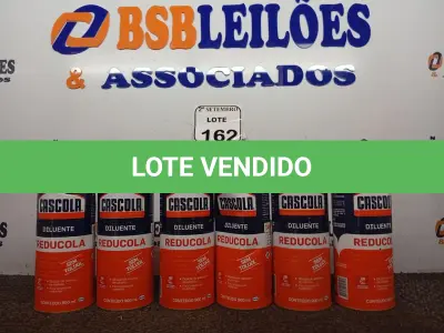 LOTE 162 - 06 DILUENTES MARCA CASCOLA. (NO ESTADO) ATENÇÃO! FAZER A VISITAÇÃO ANTES DE ARREMATAR, NÃO SABEMOS SE FUNCIONA. LEILÃO NÃO TEM GARANTIA E NEM DEVOLUÇÃO, SUJEITO A POSSÍVEIS AVARIAS VISÍVEIS/OCULTAS E/OU AUSÊNCIA DE COMPONENTES.