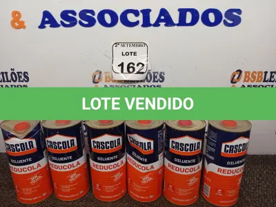 LOTE 162 - 06 DILUENTES MARCA CASCOLA. (NO ESTADO) ATENÇÃO! FAZER A VISITAÇÃO ANTES DE ARREMATAR, NÃO SABEMOS SE FUNCIONA. LEILÃO NÃO TEM GARANTIA E NEM DEVOLUÇÃO, SUJEITO A POSSÍVEIS AVARIAS VISÍVEIS/OCULTAS E/OU AUSÊNCIA DE COMPONENTES.