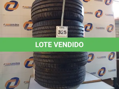 LOTE 325 - 04 PNEUS 205/40 R17. (NO ESTADO, NÃO SABEMOS SE FUNCIONA. LEILÃO NÃO TEM GARANTIA E NEM DEVOLUÇÃO, SUJEITO A POSSÍVEIS AVARIAS VISÍVEIS/OCULTAS E/OU AUSÊNCIA DE COMPONENTES)