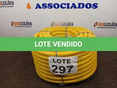 LOTE 297 - 01 – ROLO DE MANGUEIRA (NO ESTADO, NÃO SABEMOS SE FUNCIONA. LEILÃO NÃO TEM GARANTIA E NEM DEVOLUÇÃO, SUJEITO A POSSÍVEIS AVARIAS VISÍVEIS/OCULTAS E/OU AUSÊNCIA DE COMPONENTES)
