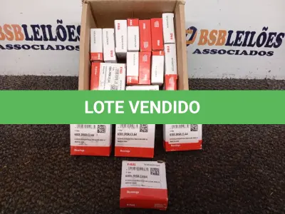 LOTE 246 - 22 - ROLAMENTOS 6303 FAG (NO ESTADO, NÃO SABEMOS SE FUNCIONA. LEILÃO NÃO TEM GARANTIA E NEM DEVOLUÇÃO, SUJEITO A POSSÍVEIS AVARIAS VISÍVEIS/OCULTAS E/OU AUSÊNCIA DE COMPONENTES)
