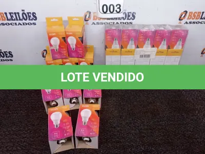 LOTE 003 - 20 LÂMPADAS BULBO LED A60 9W BIVOLT 3000K – ELGIN NOVO. (NO ESTADO) ATENÇÃO! FAZER A VISITAÇÃO ANTES DE ARREMATAR, NÃO SABEMOS SE FUNCIONA. LEILÃO NÃO TEM GARANTIA E NEM DEVOLUÇÃO, SUJEITO A POSSÍVEIS AVARIAS VISÍVEIS/OCULTAS E/OU AUSÊNCIA DE COMPONENTES.