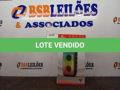LOTE 204 - 01 – RÁDIO PORTÁTIL COM BLUETOOTH MARCA GRASEP MODELO D-D-3207.(NOVO) (NO ESTADO, NÃO SABEMOS SE FUNCIONA. LEILÃO NÃO TEM GARANTIA E NEM DEVOLUÇÃO, SUJEITO A POSSÍVEIS AVARIAS VISÍVEIS/OCULTAS E/OU AUSÊNCIA DE COMPONENTES)