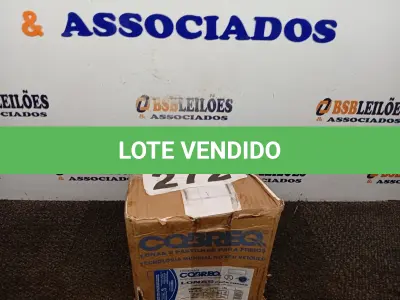 LOTE 272 - 01 - LONA DE FREIO - COBREQ - 0472T (NO ESTADO, NÃO SABEMOS SE FUNCIONA. LEILÃO NÃO TEM GARANTIA E NEM DEVOLUÇÃO, SUJEITO A POSSÍVEIS AVARIAS VISÍVEIS/OCULTAS E/OU AUSÊNCIA DE COMPONENTES)