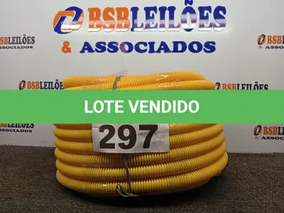 LOTE 297 - 01 – ROLO DE MANGUEIRA (NO ESTADO, NÃO SABEMOS SE FUNCIONA. LEILÃO NÃO TEM GARANTIA E NEM DEVOLUÇÃO, SUJEITO A POSSÍVEIS AVARIAS VISÍVEIS/OCULTAS E/OU AUSÊNCIA DE COMPONENTES)