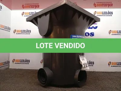 LOTE 191 - 01 CAIXA COLETORA DE ÁGUA PLUVIAL GRANDE PREMIUM PT METASUL (NO ESTADO) ATENÇÃO! FAZER A VISITAÇÃO ANTES DE ARREMATAR, NÃO SABEMOS SE FUNCIONA. LEILÃO NÃO TEM GARANTIA E NEM DEVOLUÇÃO, SUJEITO A POSSÍVEIS AVARIAS VISÍVEIS/OCULTAS E/OU AUSÊNCIA DE COMPONENTES.