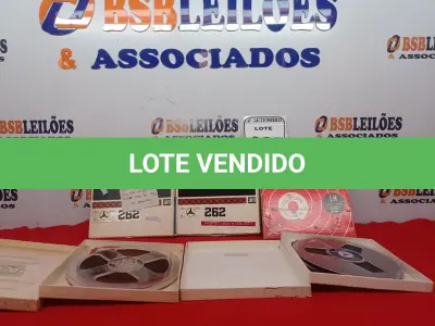 LOTE 020 - 05 FITAS PARA GRAVADOR DE ROLO. (NO ESTADO) ATENÇÃO! FAZER A VISITAÇÃO ANTES DE ARREMATAR, NÃO SABEMOS SE FUNCIONA. LEILÃO NÃO TEM GARANTIA E NEM DEVOLUÇÃO, SUJEITO A POSSÍVEIS AVARIAS VISÍVEIS/OCULTAS E/OU AUSÊNCIA DE COMPONENTES.