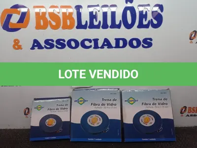 LOTE 081 - 02 TRENA FIBRA VIDRO 50M X 13MM (FECHADA) BRASFORT E 01 TRENA FIBRA VIDRO 30M X 13MM (FECHADA) BRASFORT (NO ESTADO) ATENÇÃO! FAZER A VISITAÇÃO ANTES DE ARREMATAR, NÃO SABEMOS SE FUNCIONA. LEILÃO NÃO TEM GARANTIA E NEM DEVOLUÇÃO, SUJEITO A POSSÍVEIS AVARIAS VISÍVEIS/OCULTAS E/OU AUSÊNCIA DE COMPONENTES.