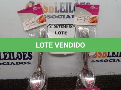 LOTE 004 - 05 KITS DE COLHERES COM 06 PEÇAS CADA. (NO ESTADO) ATENÇÃO! FAZER A VISITAÇÃO ANTES DE ARREMATAR, NÃO SABEMOS SE FUNCIONA. LEILÃO NÃO TEM GARANTIA E NEM DEVOLUÇÃO, SUJEITO A POSSÍVEIS AVARIAS VISÍVEIS/OCULTAS E/OU AUSÊNCIA DE COMPONENTES.