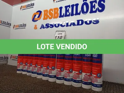 LOTE 110 - 12 CARTUCHOS DE SILICONE ACÉTICO MULTIUSO POLYFORT DE 250G CADA. (NO ESTADO) ATENÇÃO! FAZER A VISITAÇÃO ANTES DE ARREMATAR, NÃO SABEMOS SE FUNCIONA. LEILÃO NÃO TEM GARANTIA E NEM DEVOLUÇÃO, SUJEITO A POSSÍVEIS AVARIAS VISÍVEIS/OCULTAS E/OU AUSÊNCIA DE COMPONENTES.
