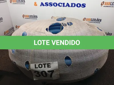 LOTE 307 - 01 – ROLO DE MANGUEIRA (NO ESTADO, NÃO SABEMOS SE FUNCIONA. LEILÃO NÃO TEM GARANTIA E NEM DEVOLUÇÃO, SUJEITO A POSSÍVEIS AVARIAS VISÍVEIS/OCULTAS E/OU AUSÊNCIA DE COMPONENTES)