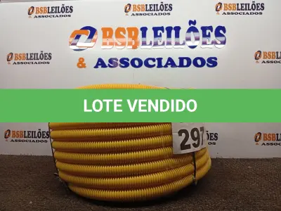 LOTE 297 - 01 – ROLO DE MANGUEIRA (NO ESTADO, NÃO SABEMOS SE FUNCIONA. LEILÃO NÃO TEM GARANTIA E NEM DEVOLUÇÃO, SUJEITO A POSSÍVEIS AVARIAS VISÍVEIS/OCULTAS E/OU AUSÊNCIA DE COMPONENTES)