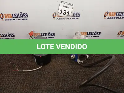LOTE 131 - 02 AQUECEDORES PARA BANHEIRA. (NO ESTADO) ATENÇÃO! FAZER A VISITAÇÃO ANTES DE ARREMATAR, NÃO SABEMOS SE FUNCIONA. LEILÃO NÃO TEM GARANTIA E NEM DEVOLUÇÃO, SUJEITO A POSSÍVEIS AVARIAS VISÍVEIS/OCULTAS E/OU AUSÊNCIA DE COMPONENTES.