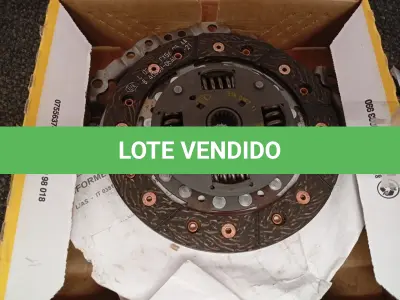 LOTE 295 - 01 - KIT EMBREAGEM - LUK - 618 2263 09 (NO ESTADO, NÃO SABEMOS SE FUNCIONA. LEILÃO NÃO TEM GARANTIA E NEM DEVOLUÇÃO, SUJEITO A POSSÍVEIS AVARIAS VISÍVEIS/OCULTAS E/OU AUSÊNCIA DE COMPONENTES)