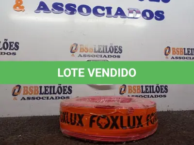LOTE 086 - 01 ROLO FIO BICOLOR 1,5MM 2X14 100 MT FOXLUX/FAMASTIL (NO ESTADO) ATENÇÃO! FAZER A VISITAÇÃO ANTES DE ARREMATAR, NÃO SABEMOS SE FUNCIONA. LEILÃO NÃO TEM GARANTIA E NEM DEVOLUÇÃO, SUJEITO A POSSÍVEIS AVARIAS VISÍVEIS/OCULTAS E/OU AUSÊNCIA DE COMPONENTES.