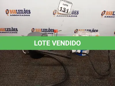 LOTE 131 - 02 AQUECEDORES PARA BANHEIRA. (NO ESTADO) ATENÇÃO! FAZER A VISITAÇÃO ANTES DE ARREMATAR, NÃO SABEMOS SE FUNCIONA. LEILÃO NÃO TEM GARANTIA E NEM DEVOLUÇÃO, SUJEITO A POSSÍVEIS AVARIAS VISÍVEIS/OCULTAS E/OU AUSÊNCIA DE COMPONENTES.