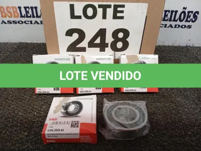 LOTE 248 - 23 - ROLAMENTOS 6206 FAG (NO ESTADO, NÃO SABEMOS SE FUNCIONA. LEILÃO NÃO TEM GARANTIA E NEM DEVOLUÇÃO, SUJEITO A POSSÍVEIS AVARIAS VISÍVEIS/OCULTAS E/OU AUSÊNCIA DE COMPONENTES)
