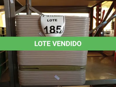 LOTE 185 - 01 LOTE COM DIVERSAS BANDEJAS, APROXIMADAMENTE 40. (NO ESTADO) ATENÇÃO! FAZER A VISITAÇÃO ANTES DE ARREMATAR, NÃO SABEMOS SE FUNCIONA. LEILÃO NÃO TEM GARANTIA E NEM DEVOLUÇÃO, SUJEITO A POSSÍVEIS AVARIAS VISÍVEIS/OCULTAS E/OU AUSÊNCIA DE COMPONENTES.