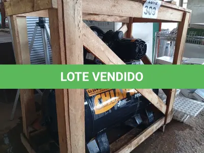 LOTE 309 - 01 - COMPRESSOR CHIAPERINI 10 MPI 110 LITROS 140 LIBRAS (NO ESTADO, NÃO SABEMOS SE FUNCIONA. LEILÃO NÃO TEM GARANTIA E NEM DEVOLUÇÃO, SUJEITO A POSSÍVEIS AVARIAS VISÍVEIS/OCULTAS E/OU AUSÊNCIA DE COMPONENTES)