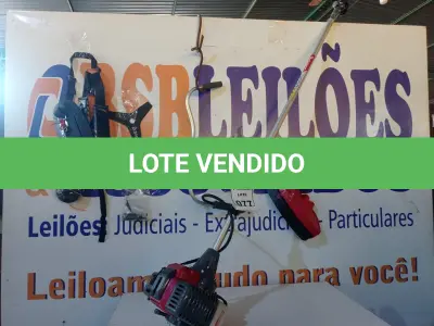 LOTE 077 - 01 ROÇADEIRA BR43 A GASOLINA.  (NO ESTADO) ATENÇÃO! FAZER A VISITAÇÃO ANTES DE ARREMATAR, NÃO SABEMOS SE FUNCIONA. LEILÃO NÃO TEM GARANTIA E NEM DEVOLUÇÃO, SUJEITO A POSSÍVEIS AVARIAS VISÍVEIS/OCULTAS E/OU AUSÊNCIA DE COMPONENTES.