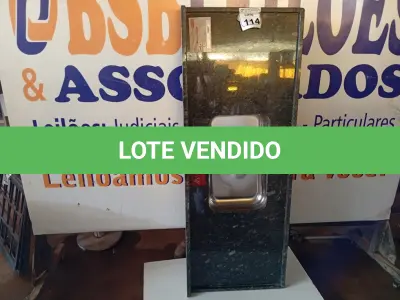 LOTE 114 - 01 PIA VERDE UBATUBA 1,50 STD LA GRANITOS. (NO ESTADO) ATENÇÃO! FAZER A VISITAÇÃO ANTES DE ARREMATAR, NÃO SABEMOS SE FUNCIONA. LEILÃO NÃO TEM GARANTIA E NEM DEVOLUÇÃO, SUJEITO A POSSÍVEIS AVARIAS VISÍVEIS/OCULTAS E/OU AUSÊNCIA DE COMPONENTES.