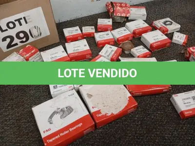LOTE 290 - 32 – ROLAMENTOS AUTOMOTIVO DIVERSOS (NO ESTADO, NÃO SABEMOS SE FUNCIONA. LEILÃO NÃO TEM GARANTIA E NEM DEVOLUÇÃO, SUJEITO A POSSÍVEIS AVARIAS VISÍVEIS/OCULTAS E/OU AUSÊNCIA DE COMPONENTES)