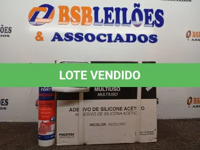 LOTE 208 - 24 CARTUCHOS DE SILICONE ACÉTICO MULTIUSO POLYFORT DE 250G CADA. (NO ESTADO) ATENÇÃO! FAZER A VISITAÇÃO ANTES DE ARREMATAR, NÃO SABEMOS SE FUNCIONA. LEILÃO NÃO TEM GARANTIA E NEM DEVOLUÇÃO, SUJEITO A POSSÍVEIS AVARIAS VISÍVEIS/OCULTAS E/OU AUSÊNCIA DE COMPONENTES.
