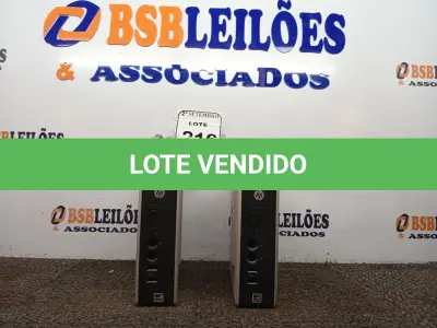 LOTE 216 - 02 MINI CPUS HP. (NO ESTADO) ATENÇÃO! FAZER A VISITAÇÃO ANTES DE ARREMATAR, NÃO SABEMOS SE FUNCIONA. LEILÃO NÃO TEM GARANTIA E NEM DEVOLUÇÃO, SUJEITO A POSSÍVEIS AVARIAS VISÍVEIS/OCULTAS E/OU AUSÊNCIA DE COMPONENTES.