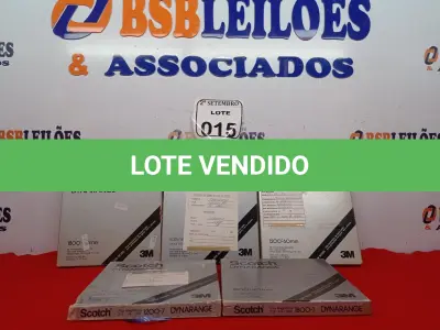 LOTE 015 - 05 FITAS PARA GRAVADOR DE ROLO. (NO ESTADO) ATENÇÃO! FAZER A VISITAÇÃO ANTES DE ARREMATAR, NÃO SABEMOS SE FUNCIONA. LEILÃO NÃO TEM GARANTIA E NEM DEVOLUÇÃO, SUJEITO A POSSÍVEIS AVARIAS VISÍVEIS/OCULTAS E/OU AUSÊNCIA DE COMPONENTES.