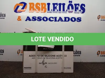 LOTE 099 - 24 CARTUCHOS DE SILICONE ACÉTICO MULTIUSO POLYFORT DE 250G CADA. (NO ESTADO) ATENÇÃO! FAZER A VISITAÇÃO ANTES DE ARREMATAR, NÃO SABEMOS SE FUNCIONA. LEILÃO NÃO TEM GARANTIA E NEM DEVOLUÇÃO, SUJEITO A POSSÍVEIS AVARIAS VISÍVEIS/OCULTAS E/OU AUSÊNCIA DE COMPONENTES.