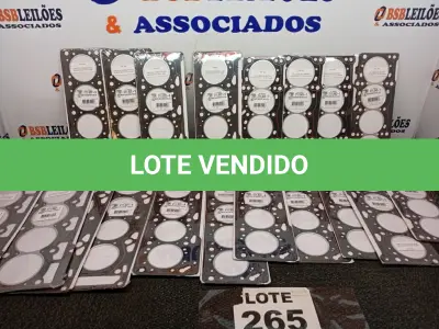 LOTE 265 - 19 – JUNTAS DE CABEÇOTE DIVERSOS (NO ESTADO, NÃO SABEMOS SE FUNCIONA. LEILÃO NÃO TEM GARANTIA E NEM DEVOLUÇÃO, SUJEITO A POSSÍVEIS AVARIAS VISÍVEIS/OCULTAS E/OU AUSÊNCIA DE COMPONENTES)