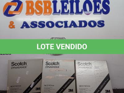 LOTE 002 - 05 FITAS PARA GRAVADOR DE ROLO. (NO ESTADO) ATENÇÃO! FAZER A VISITAÇÃO ANTES DE ARREMATAR, NÃO SABEMOS SE FUNCIONA. LEILÃO NÃO TEM GARANTIA E NEM DEVOLUÇÃO, SUJEITO A POSSÍVEIS AVARIAS VISÍVEIS/OCULTAS E/OU AUSÊNCIA DE COMPONENTES.