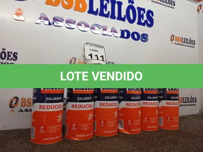 LOTE 111 - 06 DILUENTES MARCA CASCOLA. (NO ESTADO) ATENÇÃO! FAZER A VISITAÇÃO ANTES DE ARREMATAR, NÃO SABEMOS SE FUNCIONA. LEILÃO NÃO TEM GARANTIA E NEM DEVOLUÇÃO, SUJEITO A POSSÍVEIS AVARIAS VISÍVEIS/OCULTAS E/OU AUSÊNCIA DE COMPONENTES.
