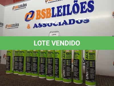 LOTE 101 - 12 CARTUCHOS DE SILICONE ACÉTICO MULTIUSO UNIPEGA DE 280ML CADA. (NO ESTADO) ATENÇÃO! FAZER A VISITAÇÃO ANTES DE ARREMATAR, NÃO SABEMOS SE FUNCIONA. LEILÃO NÃO TEM GARANTIA E NEM DEVOLUÇÃO, SUJEITO A POSSÍVEIS AVARIAS VISÍVEIS/OCULTAS E/OU AUSÊNCIA DE COMPONENTES.