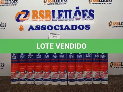 LOTE 110 - 12 CARTUCHOS DE SILICONE ACÉTICO MULTIUSO POLYFORT DE 250G CADA. (NO ESTADO) ATENÇÃO! FAZER A VISITAÇÃO ANTES DE ARREMATAR, NÃO SABEMOS SE FUNCIONA. LEILÃO NÃO TEM GARANTIA E NEM DEVOLUÇÃO, SUJEITO A POSSÍVEIS AVARIAS VISÍVEIS/OCULTAS E/OU AUSÊNCIA DE COMPONENTES.
