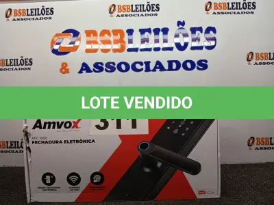 LOTE 311 - 01 - FECHADURA ELETRÔNICA TOUCH SCREEN AMVOX AFC 1000 (NO ESTADO, NÃO SABEMOS SE FUNCIONA. LEILÃO NÃO TEM GARANTIA E NEM DEVOLUÇÃO, SUJEITO A POSSÍVEIS AVARIAS VISÍVEIS/OCULTAS E/OU AUSÊNCIA DE COMPONENTES)