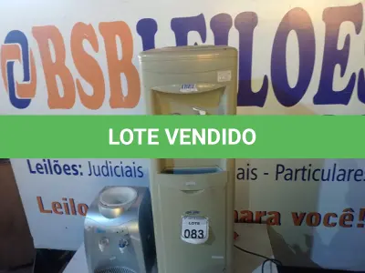 LOTE 083 - 02 BEBEDOUROS PARA GARRAFÃO SENDO UMA MARCA IBBL E OUTRO POLAR. (NO ESTADO) ATENÇÃO! FAZER A VISITAÇÃO ANTES DE ARREMATAR, NÃO SABEMOS SE FUNCIONA. LEILÃO NÃO TEM GARANTIA E NEM DEVOLUÇÃO, SUJEITO A POSSÍVEIS AVARIAS VISÍVEIS/OCULTAS E/OU AUSÊNCIA DE COMPONENTES.