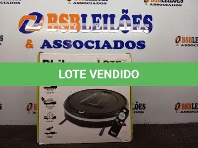 LOTE 302 - 01 - ASPIRADOR ROBÔ PHILCO PAS08C - BIVOLT (NO ESTADO, NÃO SABEMOS SE FUNCIONA. LEILÃO NÃO TEM GARANTIA E NEM DEVOLUÇÃO, SUJEITO A POSSÍVEIS AVARIAS VISÍVEIS/OCULTAS E/OU AUSÊNCIA DE COMPONENTES)