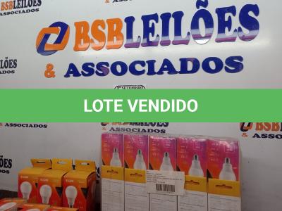 LOTE 001 - 20 LÂMPADAS BULBO LED A60 9W BIVOLT 3000K – ELGIN NOVO. (NO ESTADO) ATENÇÃO! FAZER A VISITAÇÃO ANTES DE ARREMATAR, NÃO SABEMOS SE FUNCIONA. LEILÃO NÃO TEM GARANTIA E NEM DEVOLUÇÃO, SUJEITO A POSSÍVEIS AVARIAS VISÍVEIS/OCULTAS E/OU AUSÊNCIA DE COMPONENTES.