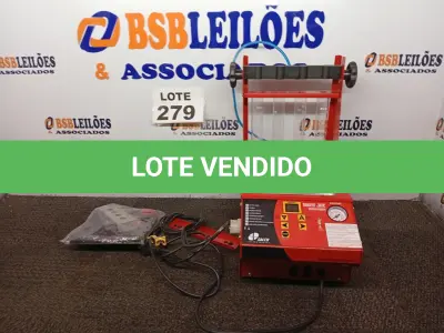 LOTE 279 - 01 - MÁQUINA LIMPEZA DE BICOS INJETORES RACE JET INTERLAGOS (NO ESTADO, NÃO SABEMOS SE FUNCIONA. LEILÃO NÃO TEM GARANTIA E NEM DEVOLUÇÃO, SUJEITO A POSSÍVEIS AVARIAS VISÍVEIS/OCULTAS E/OU AUSÊNCIA DE COMPONENTES)
