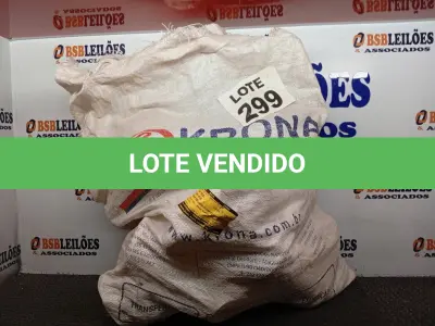 LOTE 299 - 10 - JUNCAO 45Âº SIMPLES P/ ESG. DN100X100 - KRONA (NO ESTADO, NÃO SABEMOS SE FUNCIONA. LEILÃO NÃO TEM GARANTIA E NEM DEVOLUÇÃO, SUJEITO A POSSÍVEIS AVARIAS VISÍVEIS/OCULTAS E/OU AUSÊNCIA DE COMPONENTES)