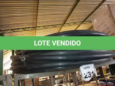 LOTE 231 - 01 ROLO MANG TUBO IRRIGACAO 1 X 2,0 PRETO INDEX. (NO ESTADO) ATENÇÃO! FAZER A VISITAÇÃO ANTES DE ARREMATAR, NÃO SABEMOS SE FUNCIONA. LEILÃO NÃO TEM GARANTIA E NEM DEVOLUÇÃO, SUJEITO A POSSÍVEIS AVARIAS VISÍVEIS/OCULTAS E/OU AUSÊNCIA DE COMPONENTES.