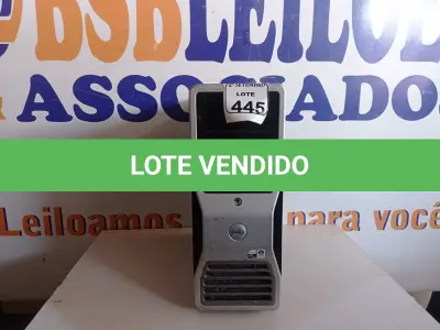 LOTE 445 - 01 SERVIDOR MARCA DELL P/ RETIRADA DE PEÇAS. (NO ESTADO) ATENÇÃO! FAZER A VISITAÇÃO ANTES DE ARREMATAR, NÃO SABEMOS SE FUNCIONA. LEILÃO NÃO TEM GARANTIA E NEM DEVOLUÇÃO, SUJEITO A POSSÍVEIS AVARIAS VISÍVEIS/OCULTAS E/OU AUSÊNCIA DE COMPONENTES.
