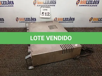LOTE 512 - 01 PRÉ-AMPLIFICADOR PHIDELLIS PH2505 (NO ESTADO) ATENÇÃO! FAZER A VISITAÇÃO ANTES DE ARREMATAR, NÃO SABEMOS SE FUNCIONA. LEILÃO NÃO TEM GARANTIA E NEM DEVOLUÇÃO, SUJEITO A POSSÍVEIS AVARIAS VISÍVEIS/OCULTAS E/OU AUSÊNCIA DE COMPONENTES.