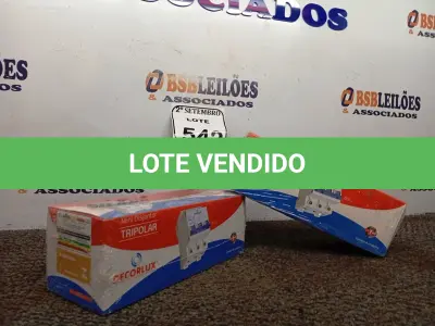 LOTE 542 - 02 CAIXAS DE MINI DISJUNTORES DECORLUX MODELO DZ47-63, CONTÉM 04 UNIDADES EM CADA CAIXA. (NO ESTADO) ATENÇÃO! FAZER A VISITAÇÃO ANTES DE ARREMATAR, NÃO SABEMOS SE FUNCIONA. LEILÃO NÃO TEM GARANTIA E NEM DEVOLUÇÃO, SUJEITO A POSSÍVEIS AVARIAS VISÍVEIS/OCULTAS E/OU AUSÊNCIA DE COMPONENTES.