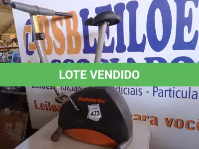 LOTE 473 - 01 BICICLETA PARA GINÁSTICA. (NO ESTADO) ATENÇÃO! FAZER A VISITAÇÃO ANTES DE ARREMATAR, NÃO SABEMOS SE FUNCIONA. LEILÃO NÃO TEM GARANTIA E NEM DEVOLUÇÃO, SUJEITO A POSSÍVEIS AVARIAS VISÍVEIS/OCULTAS E/OU AUSÊNCIA DE COMPONENTES.